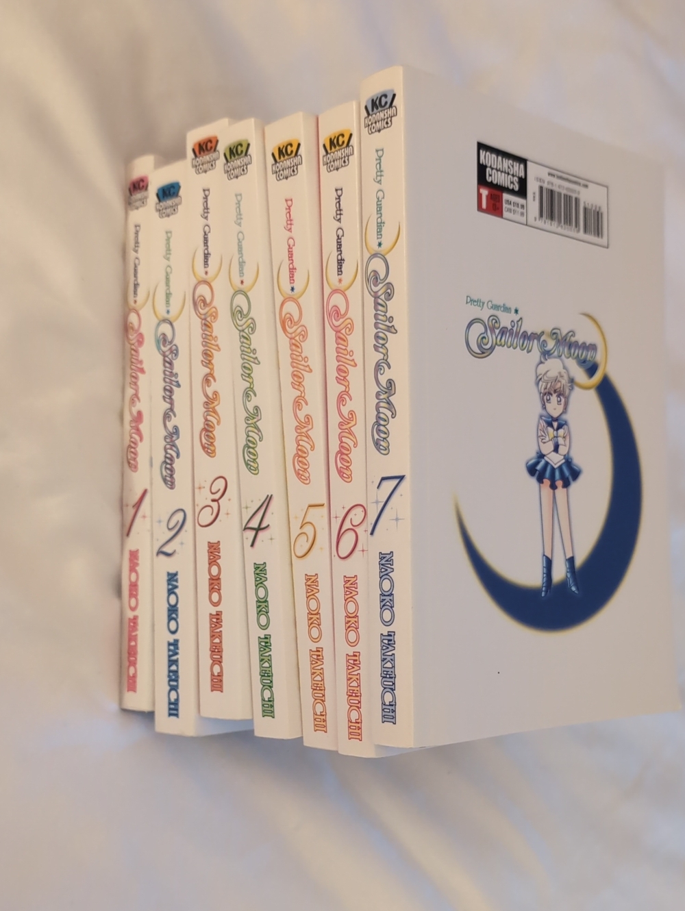 Sailor Moon Pretty Guardian Naoko Takeuchi Manga Collection 1-7